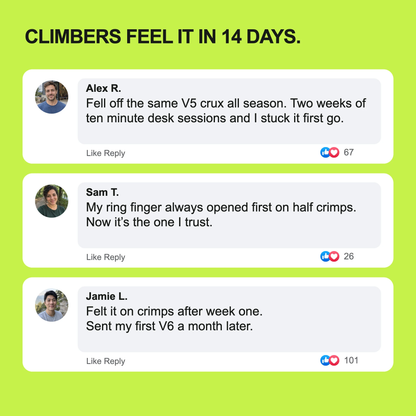 GRIPPD Send Pro climber comments