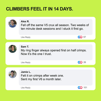 GRIPPD Send Pro climber comments